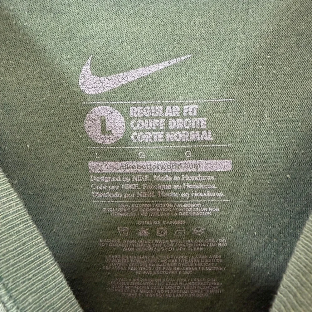 Nike Oregon Ducks Just Do It Tostitos Fiesta Bowl T-Shirt Green Mens Large NCAA